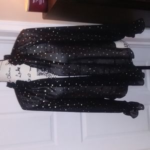 NWT Express sheer blouse